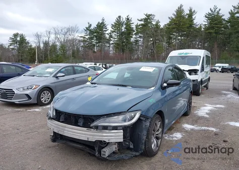 2015 Chrysler 200 S из США, поврежденный, VIN 1C3CCCBG2FN600454